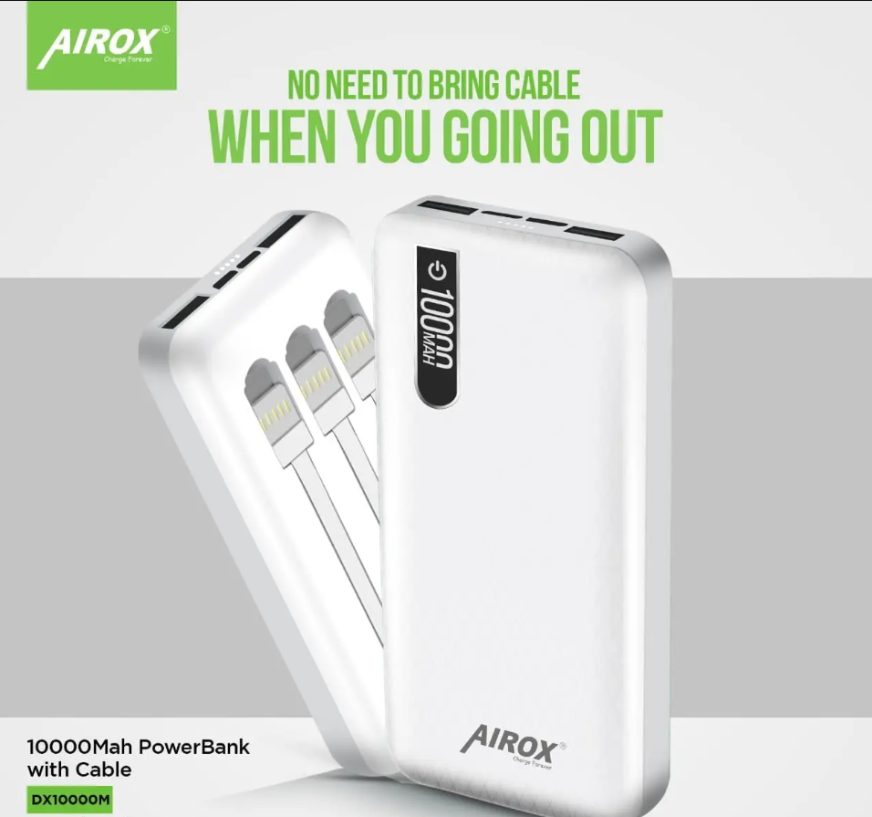 Airox 10000 MAH Power bank