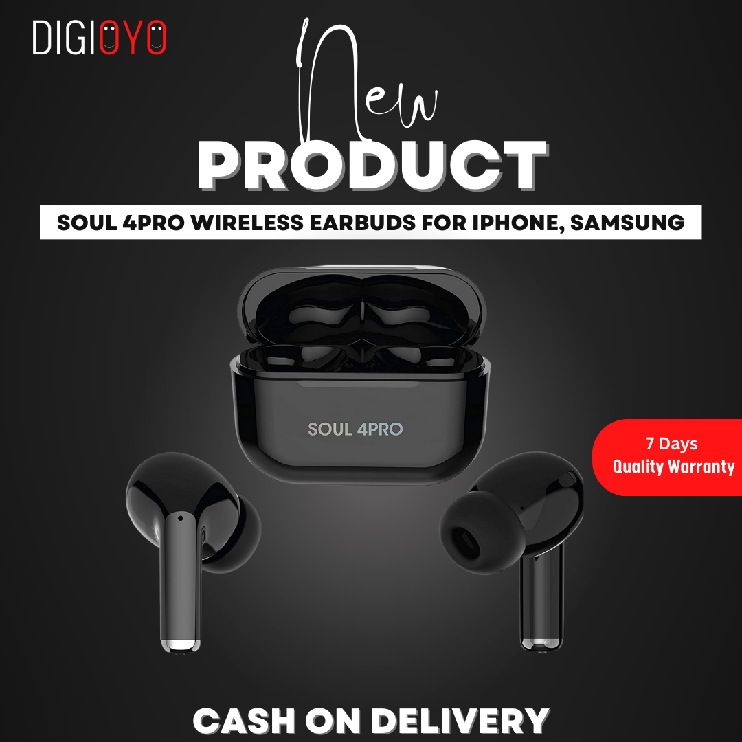 Soul 4Pro Wireless Earbuds With Bluetooth 5.0 In-Ear Stereo